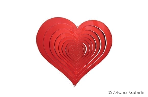 Heart Wind Spinner Heart Wind Spinner