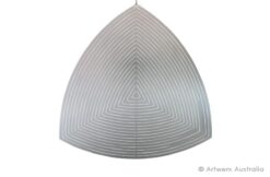 Curved Triangle Premium Wind Spinner