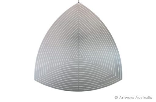 Curved Triangle Premium Wind Spinner