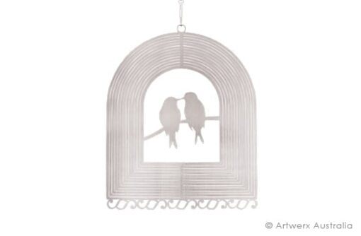 Lovebirds Wind Spinner - Artwerx Australia