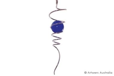 Wind Spinner Spiral - Blue