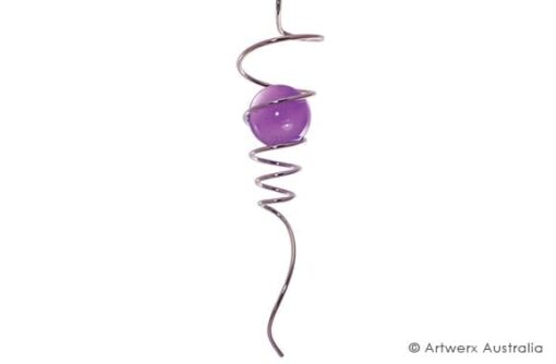 Wind Spinner Spiral Tails - Lavender