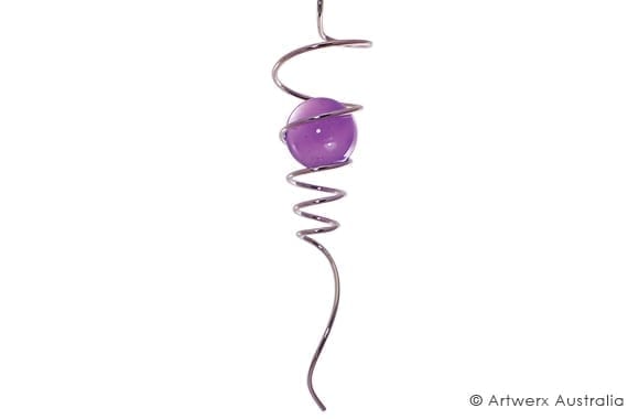 Wind Spinner Spiral Tails - Lavender