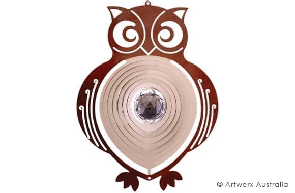 Woodland Owl – Wind Spinners | Artwerx Australia