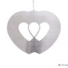 Dual Hearts Wind Spinner