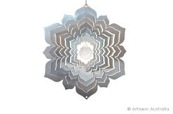 Crystal Mandala Wind Spinner